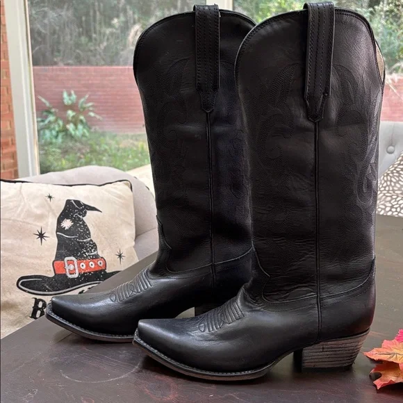 Freebird Woodland New without box Never Worn Black Western Cowboy Boots - Picture 5 of 7